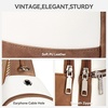 image:imageBOSTANTEN 7L Sling Bag For Women CrossBody Bags Large Cross Body Purse Vegan Leather Sling Backpack for Travel EssentialsBeige