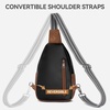 image:imageBOSTANTEN 7L Sling Bag For Women CrossBody Bags Large Cross Body Purse Vegan Leather Sling Backpack for Travel EssentialsBlack