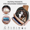 image:imageBOSTANTEN 7L Sling Bag For Women CrossBody Bags Large Cross Body Purse Vegan Leather Sling Backpack for Travel EssentialsBlack