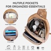 image:imageBOSTANTEN 7L Sling Bag For Women CrossBody Bags Large Cross Body Purse Vegan Leather Sling Backpack for Travel EssentialsBrown