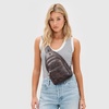 image:imageBOSTANTEN 7L Sling Bag For Women CrossBody Bags Large Cross Body Purse Vegan Leather Sling Backpack for Travel EssentialsCoffee