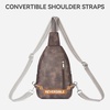 image:imageBOSTANTEN 7L Sling Bag For Women CrossBody Bags Large Cross Body Purse Vegan Leather Sling Backpack for Travel EssentialsCoffee
