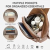 image:imageBOSTANTEN 7L Sling Bag For Women CrossBody Bags Large Cross Body Purse Vegan Leather Sling Backpack for Travel EssentialsDark Brown
