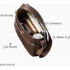 image:imageBOSTANTEN Bucket Bag Soft Vegan Leather Purses for Women Trendy Shoulder Handbags with Separate PouchDark Coffee