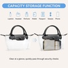 image:imageBOSTANTEN Clear Bag for Stadium Approved Crossbody Purse Handbags for Concerts Sports EventsBlack