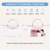image:imageBOSTANTEN Clear Bag for Stadium Approved Crossbody Purse Handbags for Concerts Sports EventsLight Pink