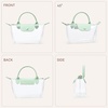 image:imageBOSTANTEN Clear Bag for Stadium Approved Crossbody Purse Handbags for Concerts Sports EventsMint Green