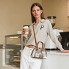 image:imageBOSTANTEN Clear Bag for Stadium Approved Crossbody Purse Handbags for Concerts Sports EventsZ01brown