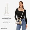 image:imageBOSTANTEN Clear Bag for Stadium Approved Crossbody Purse Handbags for Concerts Sports EventsZ01nude