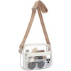image:imageBOSTANTEN Clear Bag for Women Stadium Approved Clear Bags Crossbody Purse Trendy for Concerts Sports EventsA02white