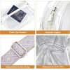 image:imageBOSTANTEN Clear Bag for Women Stadium Approved Clear Bags Crossbody Purse Trendy for Concerts Sports EventsPurpleguitar Strap