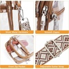 image:imageBOSTANTEN Clear Bag for Women Stadium Approved Clear Bags Crossbody Purse Trendy for Concerts Sports EventsZ10brown Cable Hole