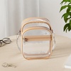 image:imageBOSTANTEN Clear Bag for Women Stadium Approved Clear Bags Crossbody Purse Trendy for Concerts Sports EventsZ10brown Cable Hole