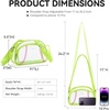 image:imageBOSTANTEN Clear Bag for Women Stadium Approved Clear Bags Crossbody Purse Trendy for Concerts Sports EventsZb01yellow