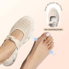 image:imageBOSTANTEN Comfortable Mary Jane Sneakers for Women  Lightweight amp Breathable Slip On Casual Shoes 2026 Wide Toe Box Cushioned Sole for AllDay WalkingWorkBeige