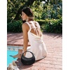 image:imageBOSTANTEN Crescent Shoulder Bag Vegan Leather Purses for Women Trendy Crossbody Clutch Hobo Handbag Adjustable StrapSmall Black 945x276x531