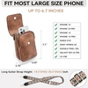 image:imageBOSTANTEN Crossbody Bags for Women Cell Phone Purse Leather Wallet Handbags with Card SlotsA02black With Brown