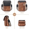 image:imageBOSTANTEN Crossbody Bags for Women Cell Phone Purse Leather Wallet Handbags with Card SlotsA02black With Brown