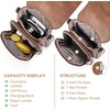 image:imageBOSTANTEN Crossbody Bags for Women Cell Phone Purse Leather Wallet Handbags with Card SlotsA02black With Brown