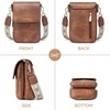 image:imageBOSTANTEN Crossbody Bags for Women Cell Phone Purse Leather Wallet Handbags with Card SlotsA03brown