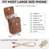 image:imageBOSTANTEN Crossbody Bags for Women Cell Phone Purse Leather Wallet Handbags with Card SlotsA03brown