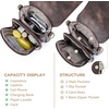 image:imageBOSTANTEN Crossbody Bags for Women Cell Phone Purse Leather Wallet Handbags with Card SlotsA04coffee