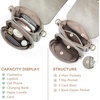 image:imageBOSTANTEN Crossbody Bags for Women Cell Phone Purse Leather Wallet Handbags with Card SlotsA06grey