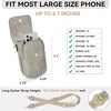image:imageBOSTANTEN Crossbody Bags for Women Cell Phone Purse Leather Wallet Handbags with Card SlotsA06grey