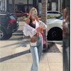 image:imageBOSTANTEN Crossbody Bags for Women Cell Phone Purse Leather Wallet Handbags with Card SlotsC01brown With Beige