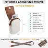 image:imageBOSTANTEN Crossbody Bags for Women Cell Phone Purse Leather Wallet Handbags with Card SlotsC01brown With Beige