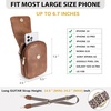 image:imageBOSTANTEN Crossbody Bags for Women Cell Phone Purse Leather Wallet Handbags with Card SlotsC01retro Brown