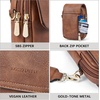 image:imageBOSTANTEN Crossbody Bags for Women Cell Phone Purse Leather Wallet Handbags with Card SlotsC01retro Brown