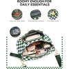 image:imageBOSTANTEN Crossbody Bags for Women Cross Body Purse Checkered Bum Bag Large Diaper Purse for Moms Perfect for WorkTravelMojito