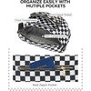 image:imageBOSTANTEN Crossbody Bags for Women Cross Body Purse Checkered Bum Bag Large Diaper Purse for Moms Perfect for WorkTravelPiano Keys