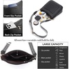 image:imageBOSTANTEN Crossbody Bags for Women Trendy Vegan Leather Guitar Strap Purse for Spring TravelA02black