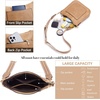 image:imageBOSTANTEN Crossbody Bags for Women Trendy Vegan Leather Guitar Strap Purse for Spring TravelA03tan
