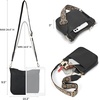 image:imageBOSTANTEN Crossbody Bags for Women Trendy Vegan Leather Hobo Purses Shoulder Handbags Wide Shoulder StrapA03black