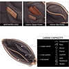 image:imageBOSTANTEN Crossbody Bags for Women Trendy Vegan Leather Hobo Purses Shoulder Handbags Wide Shoulder StrapA05camel Brown