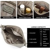 image:imageBOSTANTEN Crossbody Bags for Women Trendy Vegan Leather Hobo Purses Shoulder Handbags Wide Shoulder StrapA16sky Grey