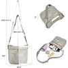 image:imageBOSTANTEN Crossbody Bags for Women Trendy Vegan Leather Hobo Purses Shoulder Handbags Wide Shoulder StrapA16sky Grey