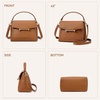 image:imageBOSTANTEN Crossbody Bags for Women Vegan Leather Small Purse with Top Handle Shoulder Handbags for Everyday UseBrown