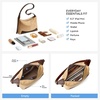 image:imageBOSTANTEN Crossbody Purse for Women Small Shoulder Bag Soft Suede and Pebbled Vegan Leather Hobo Bags with Adjustable StrapApricotsuede