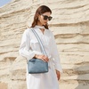 image:imageBOSTANTEN Crossbody Purse for Women Triple Zip Cell Phone Leather Handbag with Colored Shoulder StrapLight Blue
