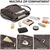 image:imageBOSTANTEN Crossbody Purses for Women Medium Shoulder Bag Quilted Handbags with Zipper PocketC04coffee