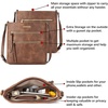 image:imageBOSTANTEN Crossbody Purses for Women Medium Shoulder Bag Quilted Handbags with Zipper PocketC05brown
