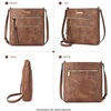 image:imageBOSTANTEN Crossbody Purses for Women Medium Shoulder Bag Quilted Handbags with Zipper PocketC05brown