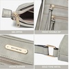 image:imageBOSTANTEN Crossbody Purses for Women Medium Shoulder Bag Quilted Handbags with Zipper PocketC16grey