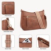 image:imageBOSTANTEN Crossbody Purses for Women Medium Shoulder Bag Quilted Handbags with Zipper PocketZ01brown