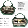 image:imageBOSTANTEN Genuine Leather Purses for Women Designer Handbags Crossbody Shoulder Bags Top Handle Satchel with Adjustable StrapHaven Green