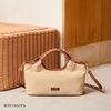 image:imageBOSTANTEN Genuine Leather Purses for Women Designer Handbags Crossbody Shoulder Bags Top Handle Satchel with Adjustable StrapL07khaki